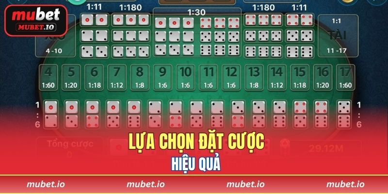 Lựa chọn đặt cược hiệu quả